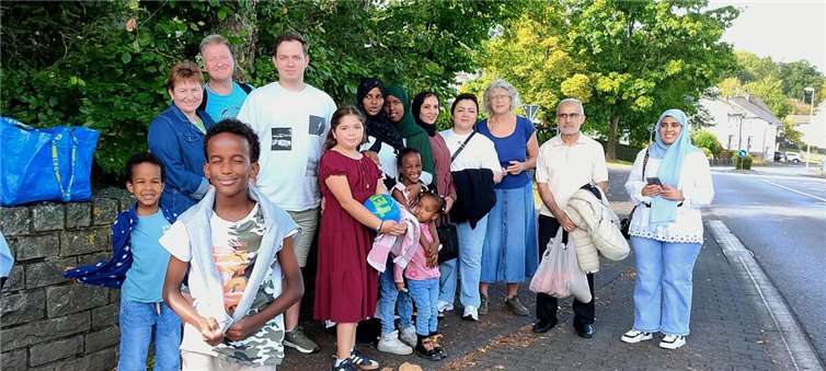 Für Samstag, den 6. September hatte der „Förderkreis Integration Linz“ zu einem Ausflug mit Geflüchteten aus der Verbandsgemeinde Linz eingeladen. Foto: privat