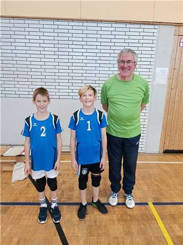Für TV Vallendar traten die talentierten Spieler Maximilian Krueck und Matteo Tulimiero an. Quelle: TVV