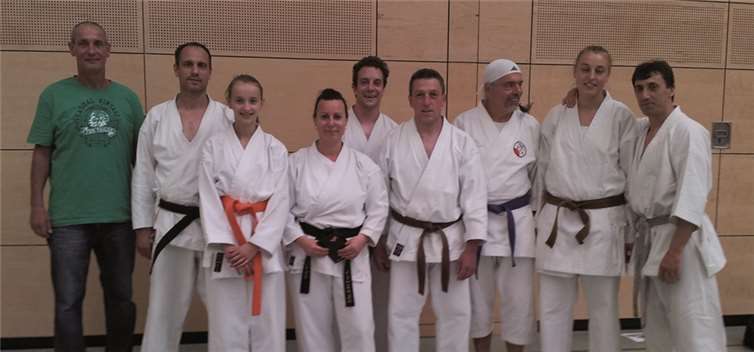 Für alle Beteiligten war es eine wertvolle Erfahrung, mit dem Bundestrainer trainier zu können. privat