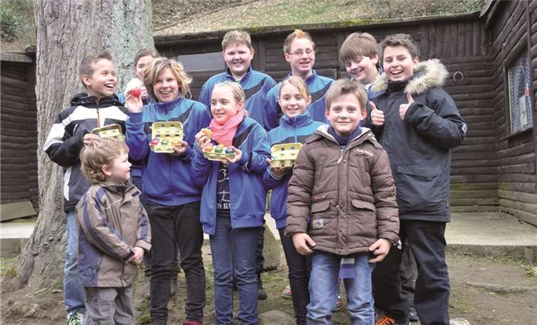 Für alle Kinder haben die Schützen eine Osterüberraschung vorbereitet. AB