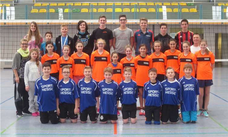 Für das Gymnasium Mülheim-Kärlich gingen zwei Mädchen- und zwei Jungenteams an den Start.privat