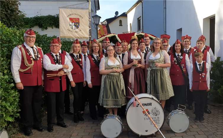 Für das Tambour-Corps Erpel geht eine besondere Weinfestsaison zu Ende. Foto: privat