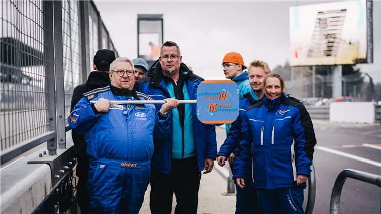 Für das Team ging es aus Podium. Quellen: Mertens Motorsport