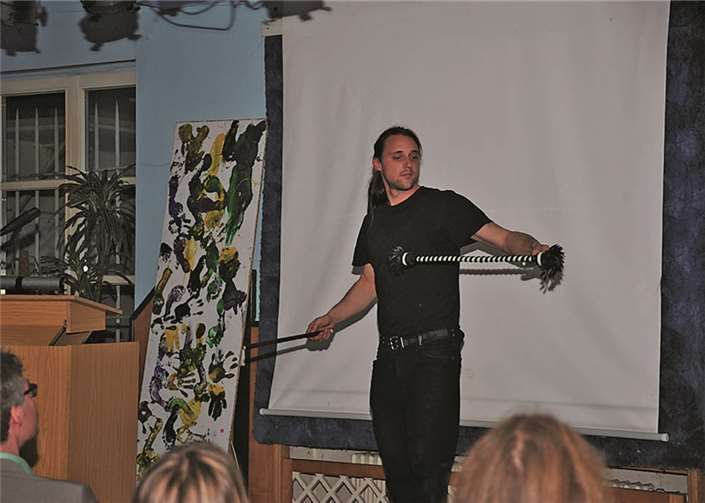 Für das Unterhaltungsprogramm sorgten die Jugendlichen selbst.