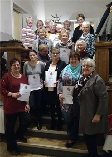 Für das besondere Engagement bei der Flüchtlingshilfe wurden die Damen ausgezeichnet.privat