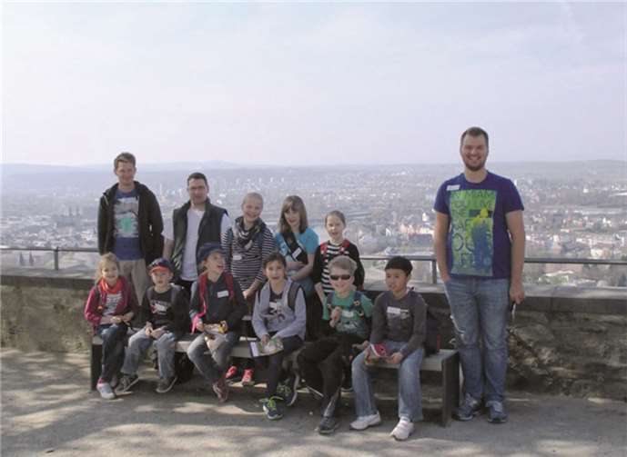 Für den Nachwuchs des Musikvereins war die Festung Ehrenbreitstein ein echtes Erlebnis.privat