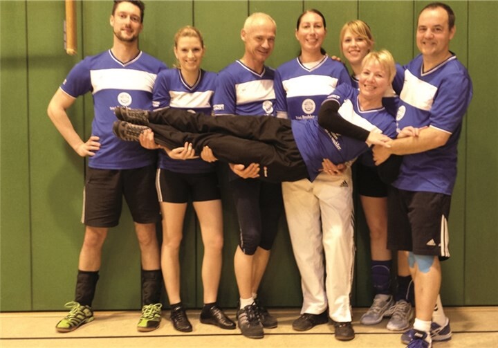 Für den TV Mülheim spielten: Andreas S., Corinna A., Peter B., Julia S., Kim O., Monika S. und Spielertrainer Andreas Topel. privat