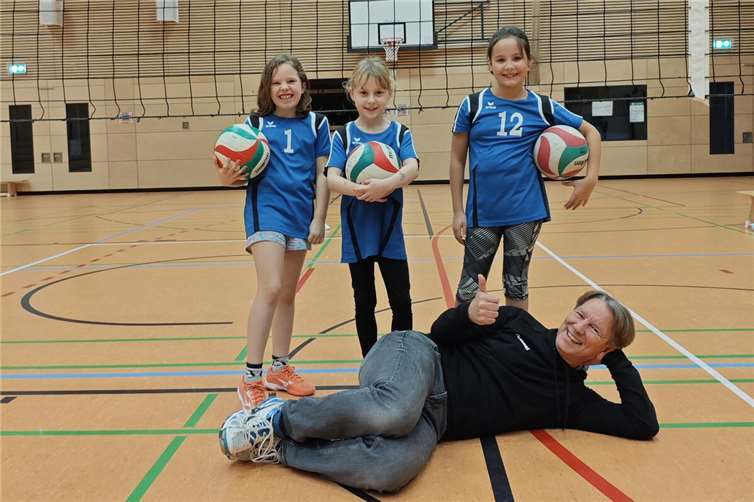 Für den TVV spielten: Luisa Blank, Lena Brennecke und Neele Henzel.Foto: privat