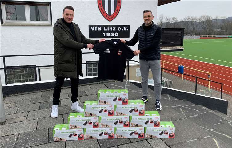 Für den VfB gab es neue Ausrüstung. Foto: privat