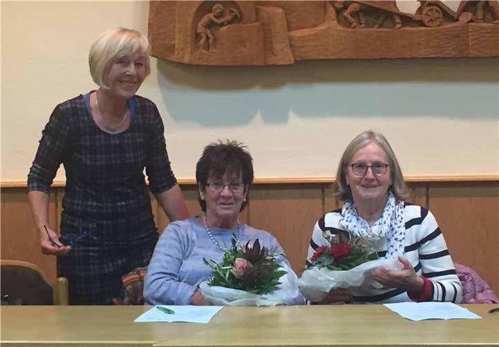 Für den unermüdlichen Einsatz beim tag des Denkmals wurde großer Dank ausgesprochen. Fotos: privat