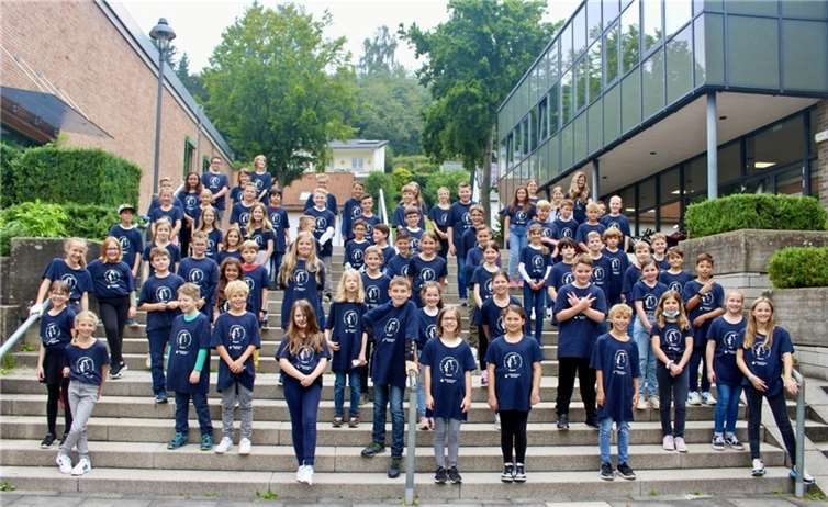 Für die 73 neuen Fünftklässler beginnt ein neuer Schulabschnitt. Foto: privat