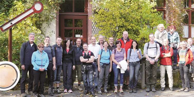 Für die Ausdauerathleten des Lauftreffs Puderbach war der Wanderweg kein Problem. privat