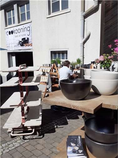 Für die Besucher gab es interessante Einblicke und viel Keramik.