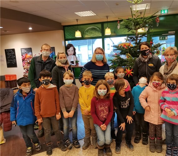 Für die Erstklässler war es ein gelungener Ausflug in den CAP-Markt. Foto: privat