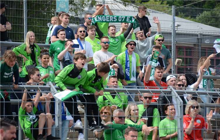 Für die FVE-Fans gab es viel zu jubeln.