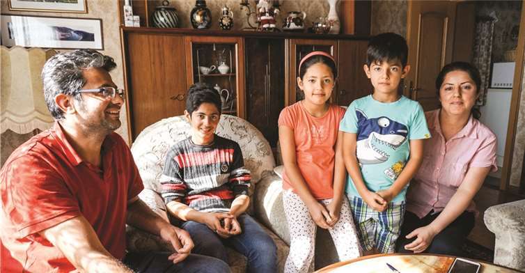 Für die Familie Nissaneh ist Deutschland jetzt ihre Heimat, wo sie in Freiheit leben können. EP