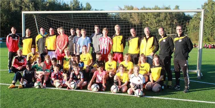 Für die Flerzheimer war der Besuch des DFB-Mobils eine tolle Erfahrung. Privat