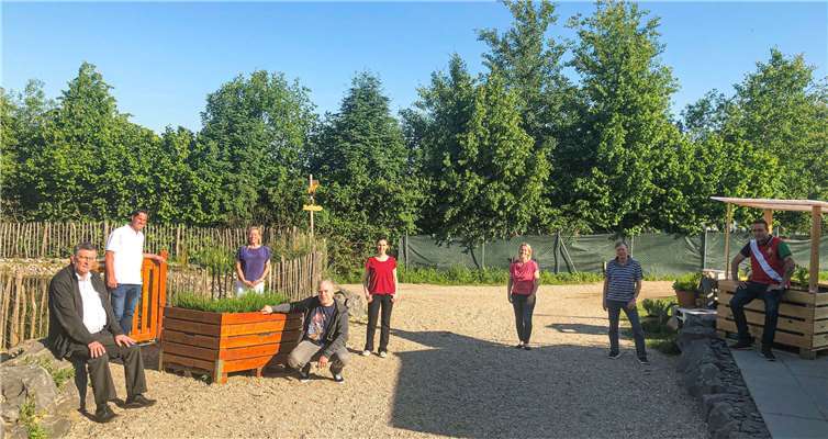 Für die Hochbeete werden noch Paten gesucht, die die Pflege übernehmen. Foto: privat