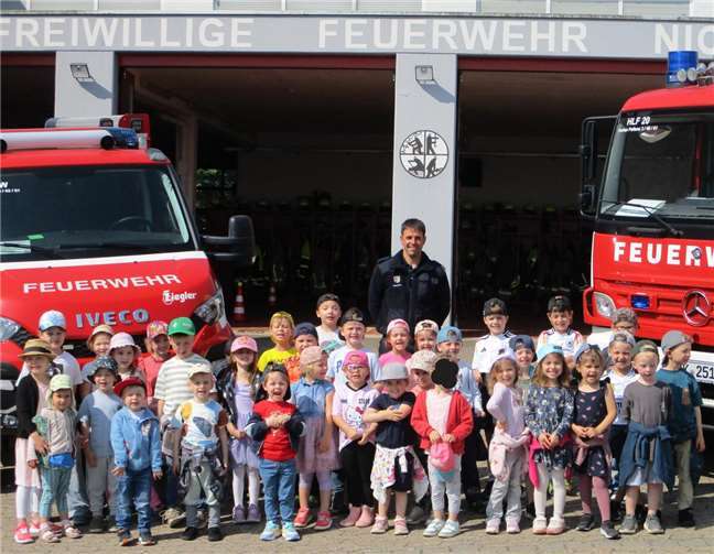 Für die Kinder boten die Brandschutztage eine spannende und lehrreiche Erfahrung. Foto: privat
