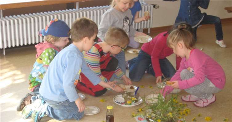 Für die Kinder gab es viel zu entdecken. privat