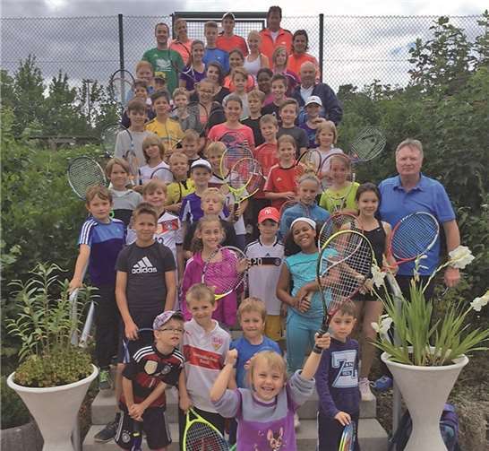 Für die Kinder und Jugendlichen war das Ferientenniscamp auch in seinem 30. Jahr wieder ein tolles Erlebnis und ein großer Spaß. privat