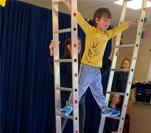 Für die Kinder war der Tag sehr spannend.Foto: privat