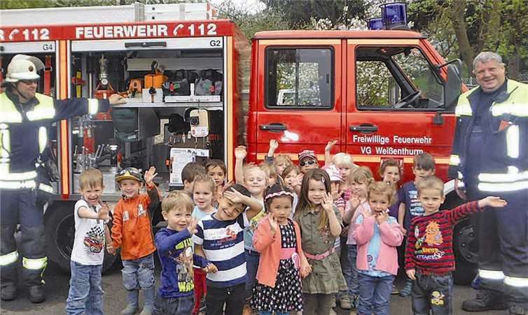 Für die Kindergartenkinder war es eine spannende Woche. privat