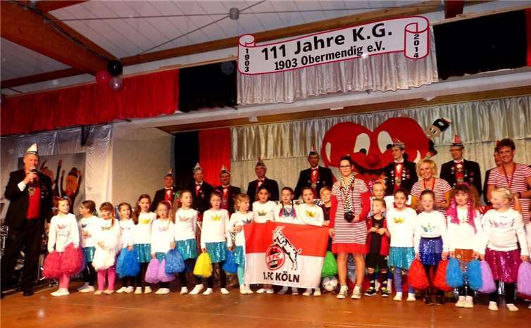 Für die Kindertanzgruppe ABC ist die fünfte Jahreszeit stets ein besonderes Erlebnis. privat