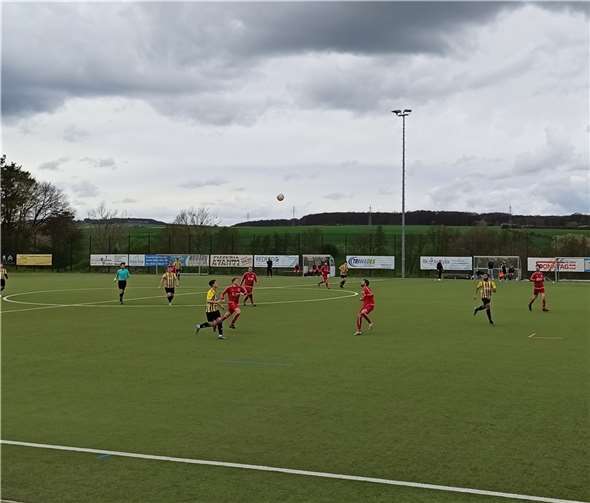 Für die Kripper gab es bei der Reserve der Grafschafter SG nix zu hollen. Quelle: SV Kripp