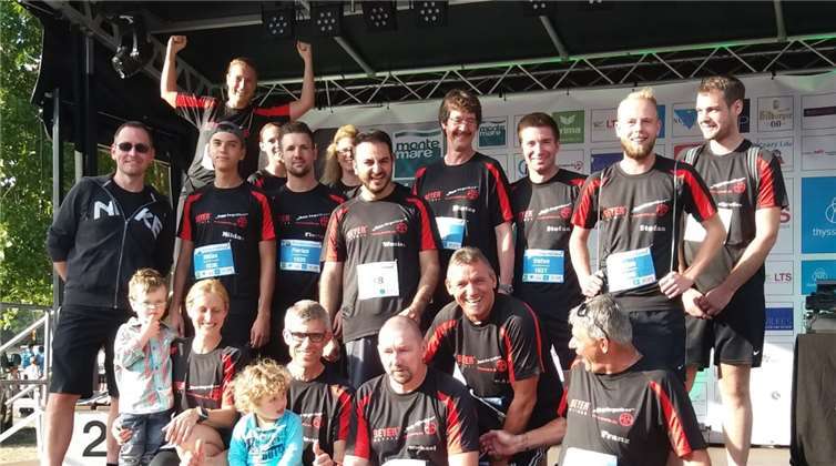 Für die Mitarbeiter und Mitarbeiterinnen der Metallgießerei Beyer waren die Laufzeitgen zweitrangig. Im Vordergrund stand der Spaß.privat