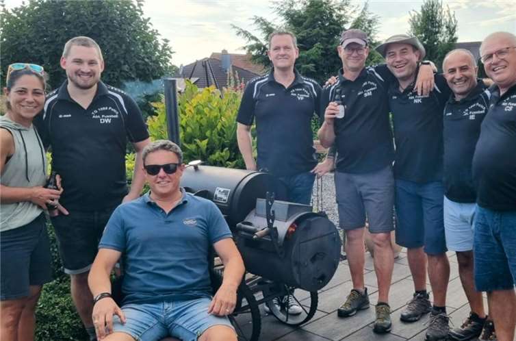 Für die Mitglieder der Abteilung Fußball war es ein gelungener Saisonabschluss. Foto: privat