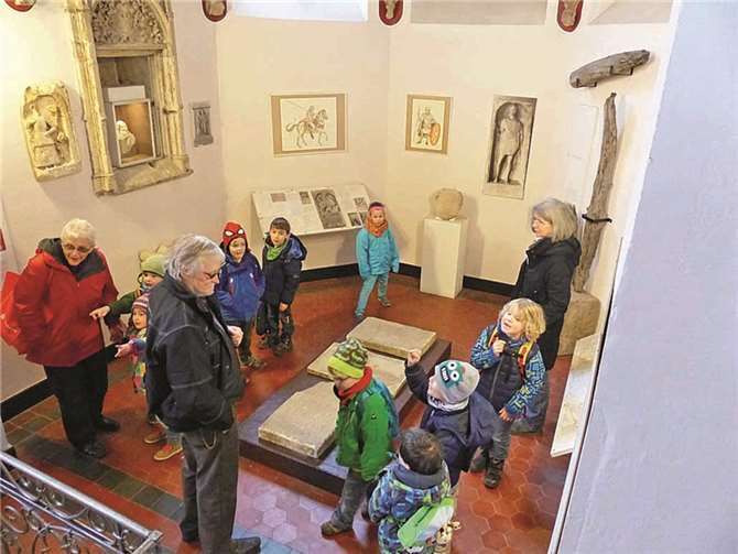 Für die Römerzeit interessieren sich in Remagen schon die Kinder aus dem Oberwinterer Kindergarten Arche Noah und bald noch mehr Touristen.
