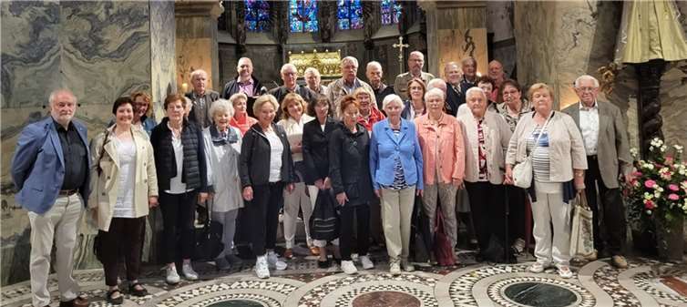 Für die Sängerinnen und Sänger des gemischten Chores im MGV Rheinbach war der diesjährige Jahresausflug ein ganz besonderer. Foto: privat