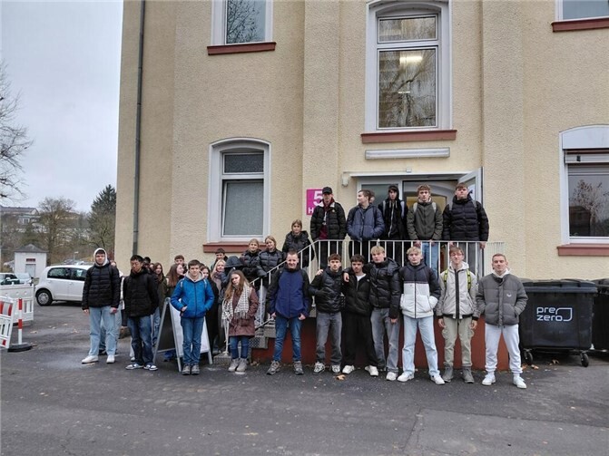 Für die Schülerinnen und Schüler war der Besuch eine eindrucksvolle Erfahrung.  Foto: privat