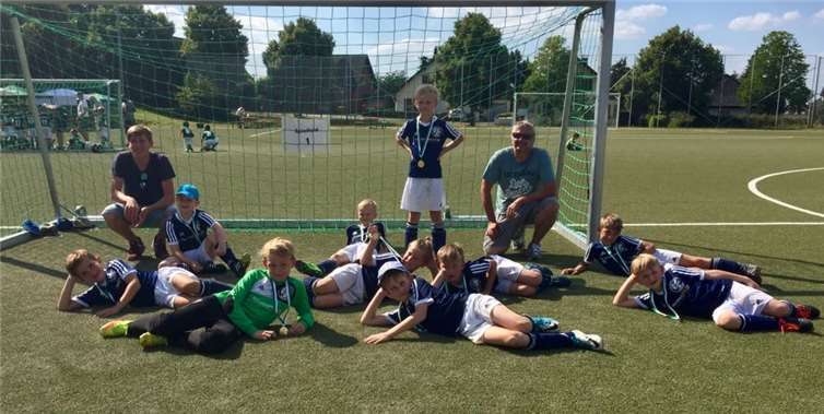 Für die Spieler der F2-Jugend endet der gemeinsam eingeschlagene Weg.privat