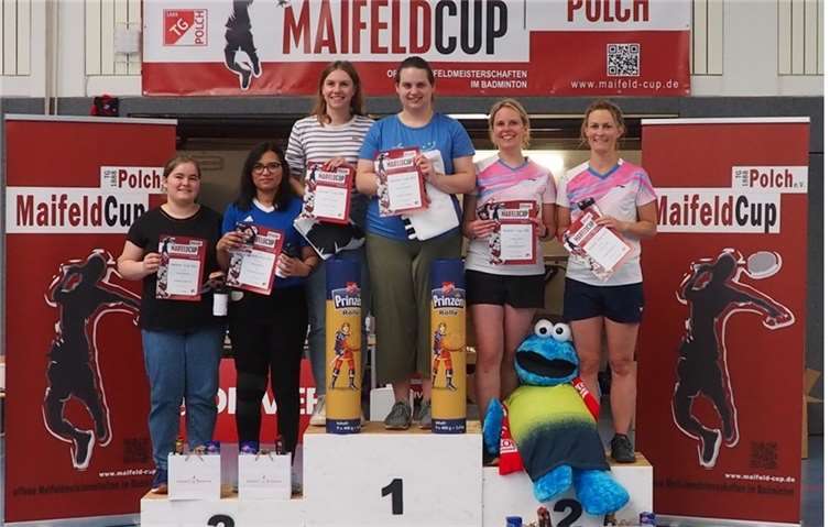 Für die TG Polch konnten von Carola im Damendoppel B Hobby Plätze auf dem Treppchen erreicht werden.