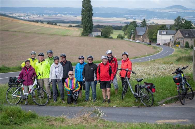 Erlebnisreiche Radtour von Kobern-Gondorf nach Weißenthurm Für die Teilnahme an der 60-km-Radtour von Kobern-Gondorf nach Weißenthurm hatten sich zwölf Mitglieder des Vereins plus/minus 60 aktiv angemeldet.Foto: privat