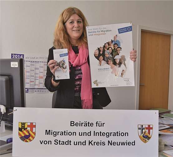 Für die Wahlen zum Beirat für Integration und Migration am 23. November.2014 werden Kandidatinnen und Kandidaten gesucht. Ende der Bewerbungsfrist ist am 06. Oktober. Hierauf weist die Integrationsbeauftragte des Landkreises Neuwied, Andrea Oosterdyk hin und wirbt für eine rege Teilnahme.Kreisverwaltung