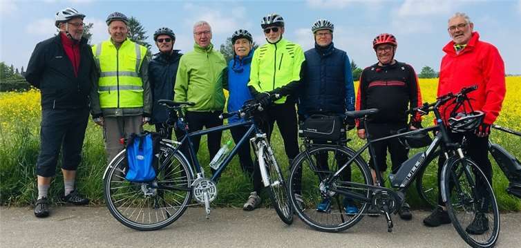 Für die anspruchsvollere Tour konnte der Verein neun Mitglieder begeistern, die schlussendlich eine tolle Tour absolvierten. Foto: privat