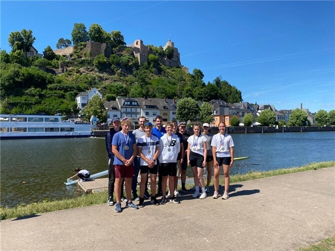 Für die jungen Leute war es die erste Regatta und sie schlugen sich dabei ganz beachtlich.  Foto: privat