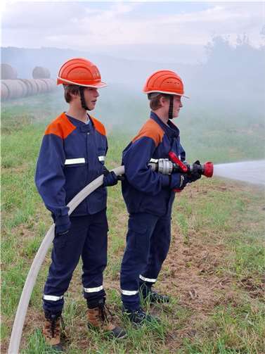 Für die vier Mädchen und zehn Jungen war es ein einsatz- und erlebnisreiches Wochenende.