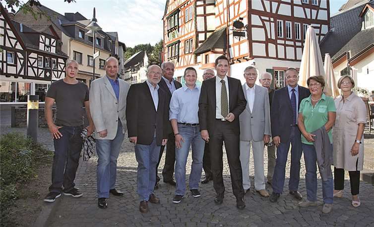 Für ein Konzept der Fachleute: Die CDU-Fraktion im Verbandsgemeinderat Vallendar.Privat