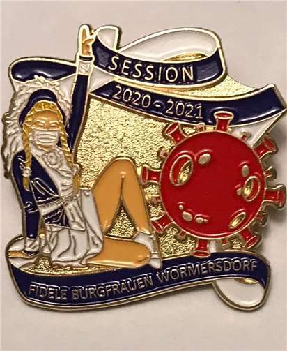 Für eine Spende von 2,50 kann der ausgefallene Pin erstanden werden. Foto: privat