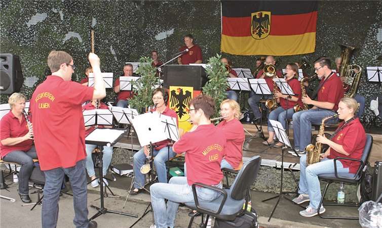 Für eine flotte musikalische Unterhaltung sorgte unter anderem der Musikverein aus Ulmen.