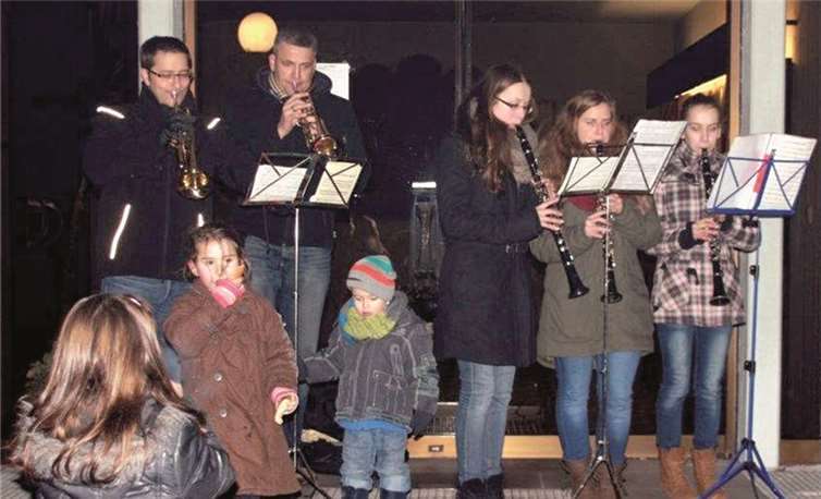 Für eine gemütliche Atmosphäre sorgte das musikalische Rahmenprogramm.  privat