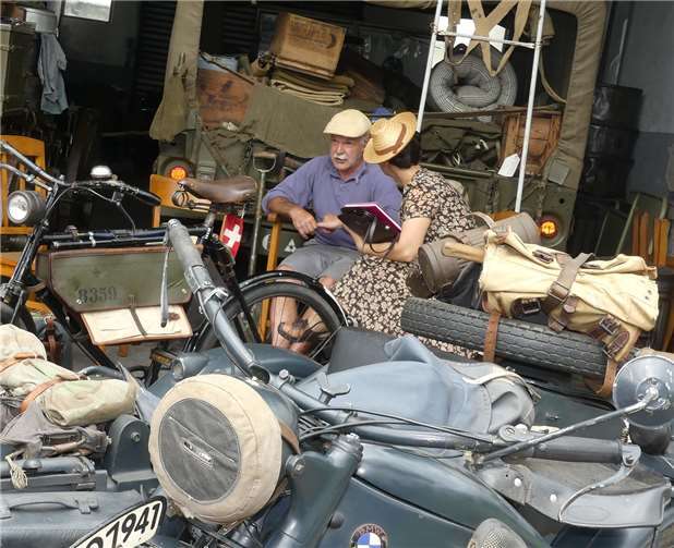 Für einen echten Hingucker sorgten auch die zahlreichen heißen Öfen aus längst vergangenen Zeiten.