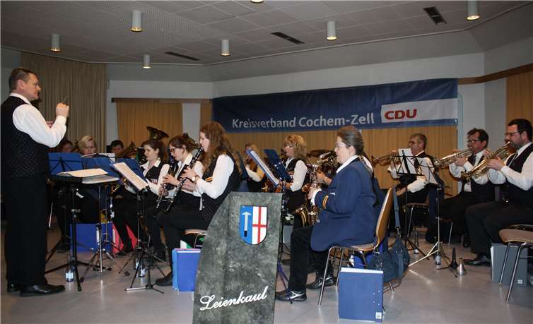 Saarländische Ministerin Monika Bachmann referierte Für einen hervorragenden musikalischen Rahmen sorgten die Aktiven des Musikvereins aus Leienkaul.