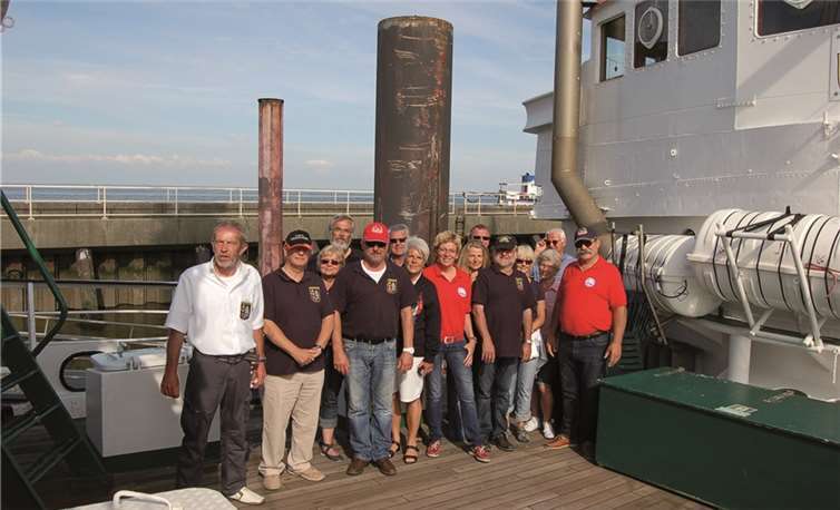 Für einige Teilnehmer fand auch eine Fahrt mit dem Feuerschiff „Elbe 1“ von Cuxhaven nach Wilhelmshaven und zurück statt.
