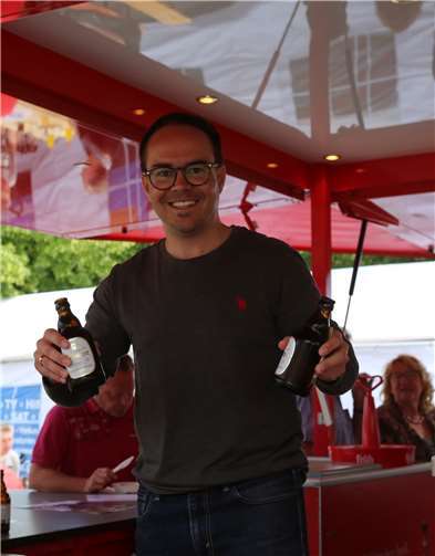 Für gekühlte Getränke war bestens gesorgt.