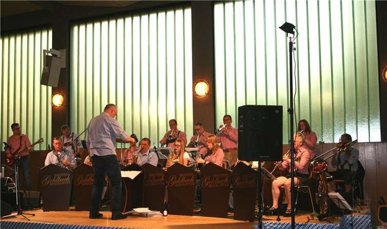 Für gute Stimmung sorgten die Original Goldbachmusikanten.